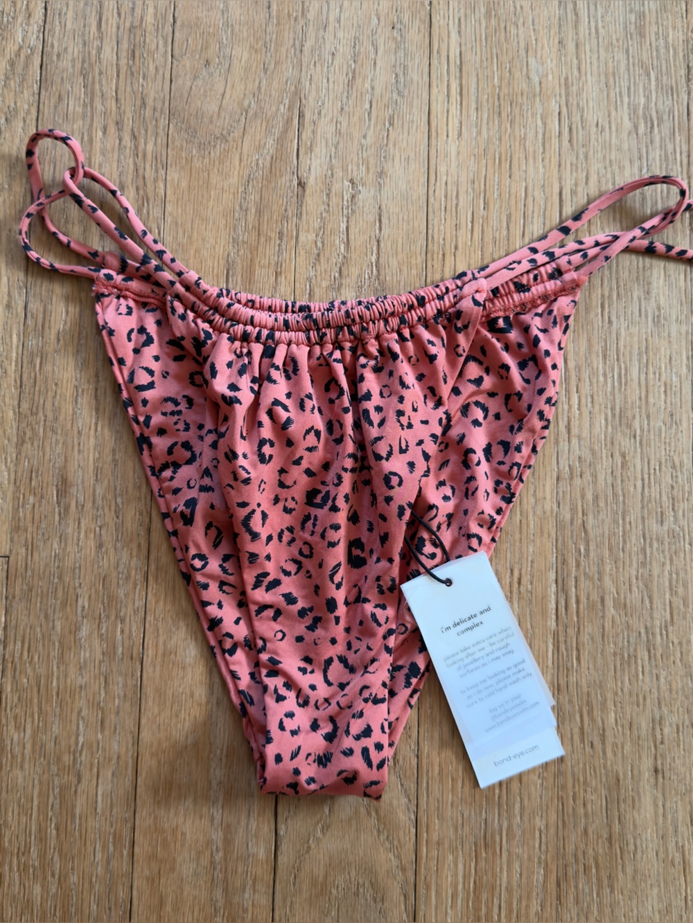 Bond-Eye Cheetah Bikini Bottom